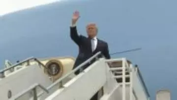 トランプ大統領が北京を出発　2日間にわたる習近平国家主席との会談を終え帰国の途に