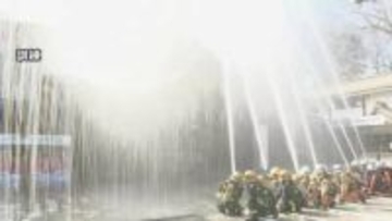 「文化財防火デー」　東京都内の各地で文化財の火災を想定した訓練実施　東京消防庁