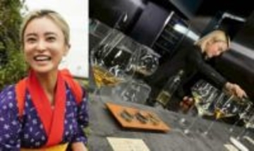 【 小島瑠璃子 】 「本日OPEN」　期間限定お茶専門店　「人生の転機に私を支えてくれたお茶。その奥深さと、ホッとする時間を五感すべてで楽しんでいただけるよう、準備万端です！」