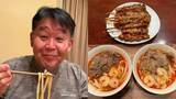 「【 花田虎上 】 「牛肉とエビをたくさん入れました」　豪華「ユッケジャンうどん」堪能　娘・桃果さんも1.5人前を完食」の画像1