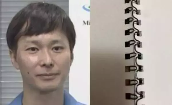 【 ごみ清掃芸人 】スケッチブックのリング「継ぎ目を見つけて、鉄のマドラーや箸を入れて、持ち上げると簡単に取れますよ！」画像を添えて 分別呼び掛け【マシンガンズ滝沢】
