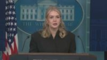 米ホワイトハウスのレビット報道官　来春に第2子を出産へ　職務も継続