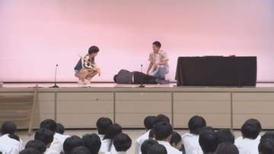 夏休み前の高校生に…闇バイトに加担しないよう劇で注意呼びかけ　警視庁練馬署