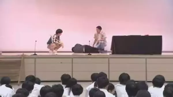 夏休み前の高校生に…闇バイトに加担しないよう劇で注意呼びかけ　警視庁練馬署