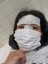 【 気象予報士・寺川奈津美 】　顔面を強打　「ダウンして点滴へ…。」「公園で滑り台を駆け上がった先の柵にゴン。見事なたんこぶ爆誕」