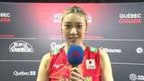 「バレー女子日本、白星発進 ！ 佐藤淑乃が最多18得点「すごく緊張した状態で入ってしまった」石川真佑「苦しい場面もあった」」の画像1