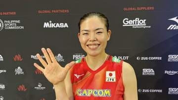 バレー女子日本代表・島村春世が“群馬グリーンウイングス”への入団発表「成長できるよう頑張ります」