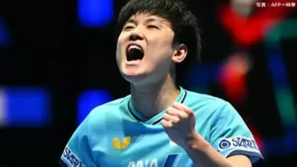 前回王者・張本智和が8強入り！大会連覇へ雄たけび連発し、相手にストレートの快勝【WTTチャンピオンズ横浜】