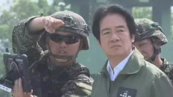 台湾・大規模軍事演習を頼清徳総統が視察「防衛力強化に努めて最大限支援していく」