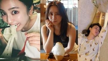 【 岡田結実 】　「夏の思い出」一挙公開　かき氷、餃子30個、グルメ三昧＆神社で人生初「凶」に遭遇　寝落ち姿まで披露