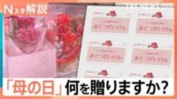 母の日ギフトは「カーネーション」より「あじさい」？“絶対失敗できない” 「義母」が検索7位に【Nスタ解説】