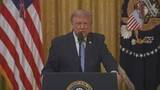 「トランプ大統領「大気汚染のコストは関税に上乗せ」カナダの山火事対応を批判」の画像1