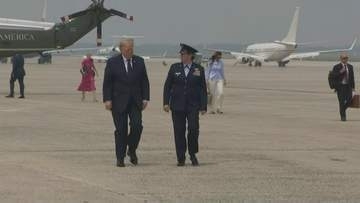 トランプ大統領「大気汚染のコストは関税に上乗せ」カナダの山火事対応を批判