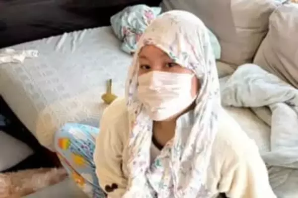 【 バービー 】「珍しく体調を崩してもがき苦しんでおりました」ベッドの上で茫然自失の画像を投稿