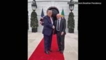 トランプ大統領 ブラジルのルラ大統領と会談 関税問題など協議