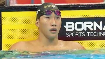 大橋信「少し悔しい」3冠ならずも最後の男子50m平泳ぎで銅メダル　衝撃世界新の200m、100mの金など出場全5種目で表彰台【アジア大会】