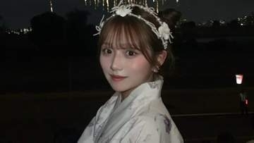 【 辻希美・長女 】希空　幻想的な浴衣姿で花火大会を満喫「毎年必ず親友ちゃんと見に行ってる」「来年もたのしみだね」