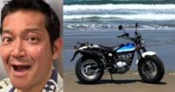 【 山口智充 】　ツーリングへ想い　「走ってますかぁ〜　いい時季ですね〜！」　バイクの写真添え　「これからまだまだ色んなバイクに乗ってみたい！」