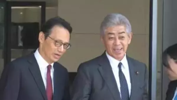 【速報】岩屋前外務大臣と中国・何立峰副首相の会談始まる　台湾有事発言後に初
