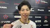 「バレー男子日本代表・司令塔の河東祐大、代表デビュー戦は「楽しんでバレーボールができました」【アジア選手権】」の画像1