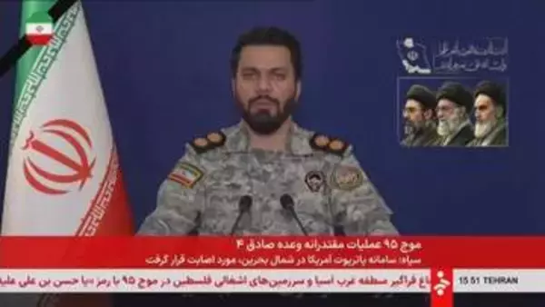 イラン軍事当局者 「米軍の戦闘機撃墜 革命防衛隊の新型防空システムで」