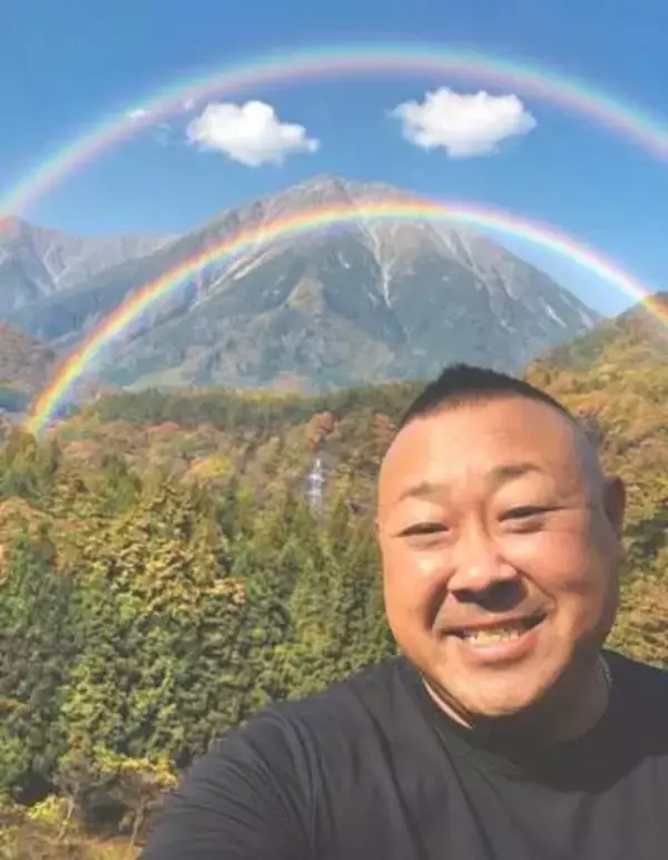 【 脇知弘 】 「ダブルレインボーを見ました」　箱根の空に現れた〝奇跡の絶景〟　「とてつもなく良いこと起こりそう！」　ファン歓喜