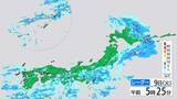 「【6月9日 きょうの天気】雨エリア縮小も九州南部・北海道は雨続く　関東は朝と夕方以降に雨の所も」の画像1