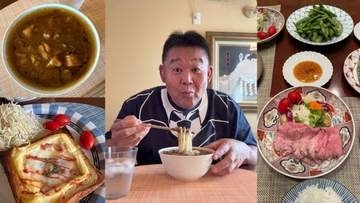 【 花田虎上 】　1日の手作り＆おうちご飯を公開　妻＆長女との豪華夕食に「華やかでワクワク」「バランス満点」と絶賛の声