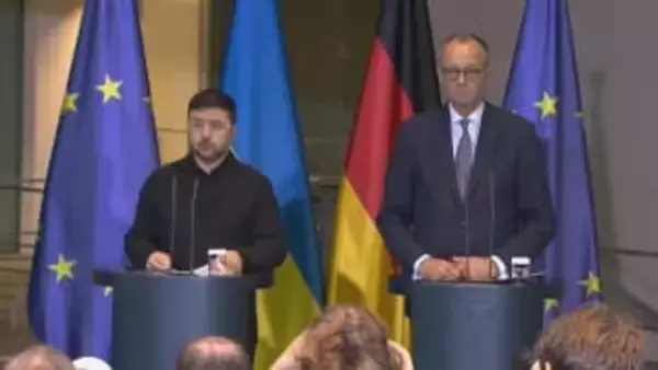 ゼレンスキー大統領がメルツ首相と会談「停戦には安全の保証を明確に」メルツ首相はアメリカの和平案を歓迎