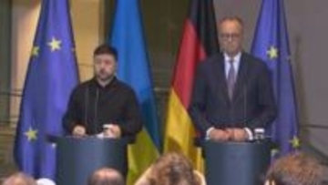 ゼレンスキー大統領がメルツ首相と会談「停戦には安全の保証を明確に」メルツ首相はアメリカの和平案を歓迎