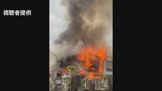 東京・中野区で住宅など7棟焼ける火事　約4時間半後に鎮火　40代男性が右足に軽傷　東京都庁から1キロ離れた住宅街