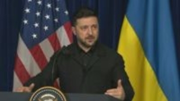 ゼレンスキー大統領　停戦後30～50年の「安全の保証」要請