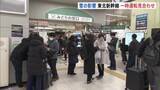 「東北新幹線　一時運転見合わせ　「南岸低気圧」の影響で太平洋側中心に降雪　雪による倒木の影響」の画像1