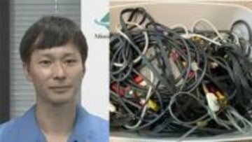 【ごみ清掃芸人】 「コードは不燃ごみの地域が多いです」「清掃事務所などの拠点回収に持って行くと資源として受け取ってくれる所もあります」【マシンガンズ滝沢】