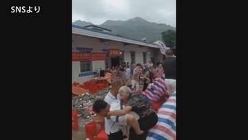 中国・四川省の村で建物一部が倒壊で5人死亡　子どもの進学祝う宴会の最中に