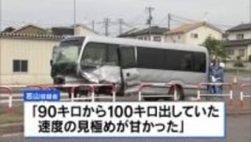 21人死傷の磐越道事故 バス運転の男を逮捕 過失運転致死傷の疑い 「90キロから100キロ出していた 速度の見極めが甘かった」と供述