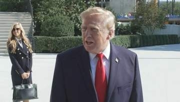 トランプ大統領　ウクライナへの情報共有を継続と明言