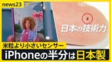 世界動かすニッチ技術…知ってる？iPhone半分は日本製！“緑を塗る”創業時の技…世界を回す小さな池の大魚戦略【ニッポン経済の現在地②】【news23】
