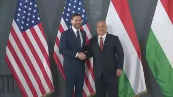 バンス副大統領がハンガリー首相と会談「できる限り選挙を支援したい」総選挙で劣勢のオルバン氏 EUと代理選挙の様相