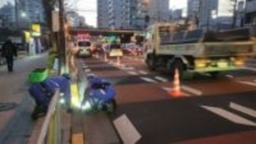 都営バスと自転車が接触　自転車に乗っていた16歳少年があごを骨折するけが　東京・荒川区　警視庁