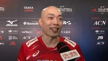 バレー男子、7年ぶり“日本の司令塔”に復帰した深津英臣「本当にこいつらすごいなっていう感じで見てます」【ネーションズリーグ】