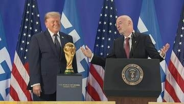 トランプ大統領　W杯を「再びアメリカで開催を」　今大会共催国のカナダ・メキシコの「除外」も主張　FIFA会長からは米中での共催案