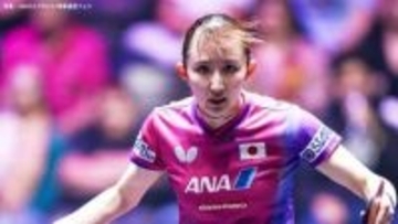 卓球・日本女子が6大会連続の決勝進出　早田ひなが相手エースに0ー2から気迫の大逆転勝ち【世界選手権】