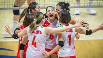 バレー女子日本代表、韓国にストレート勝利で準々決勝進出！第1セットから30点越えの接戦制し開幕2連勝【アジア選手権】