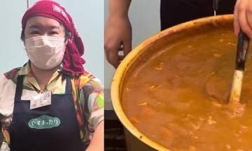 【 やす子 】子ども食堂開催を報告「今日はやす子特製カレー!!　なんと　ご飯50合消費しました〜 !!」カレー作りの動画も公開