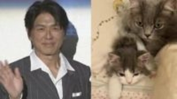 【 高橋克典 】 「 ふたりはいつも一緒」　愛猫ミルリィと新入り子猫ラヴィ　仲睦まじい日常を公開