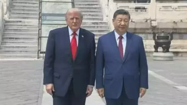 【速報】トランプ大統領 中国政治の中枢「中南海」を訪問 習主席と会談へ