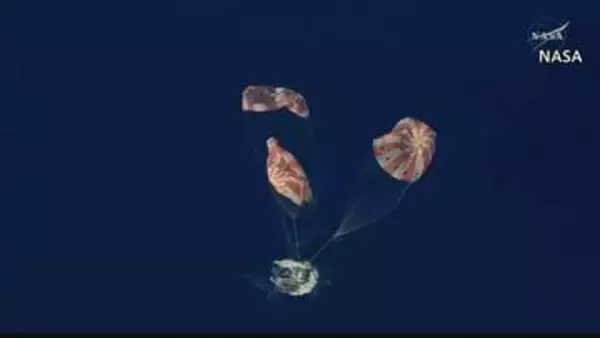 【速報】「アルテミス計画」宇宙船が地球に帰還　史上最も遠い地点へ到達