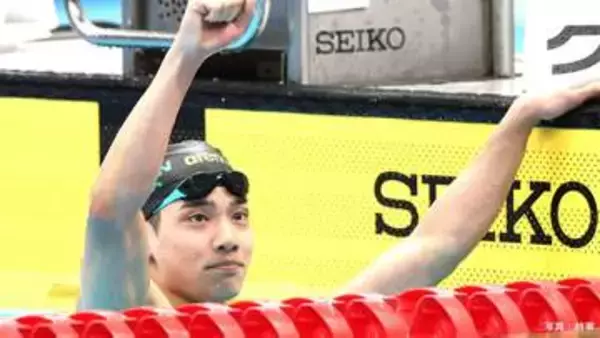 アジア大会代表の村佐達也、フリーリレーで男子100m自由形の日本新記録樹立 ！「止まっている暇はない」【競泳・インカレ】