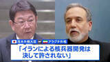 「日・イラン外相が電話会談　茂木外務大臣「湾岸諸国への攻撃やホルムズ海峡の航行を脅かす行為の停止求める」」の画像1